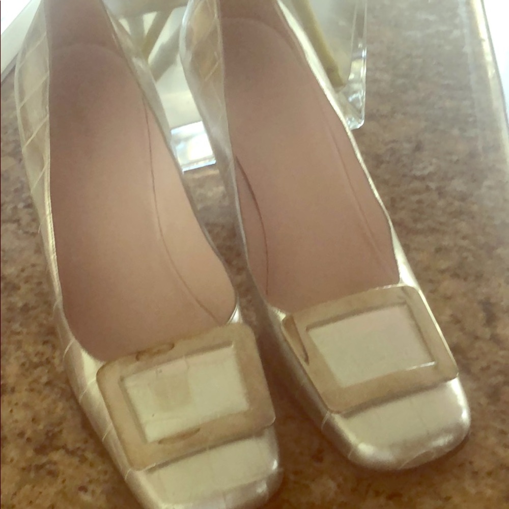 Celine Fauc croc 🐊 silver pumps - Picture 4 of 10